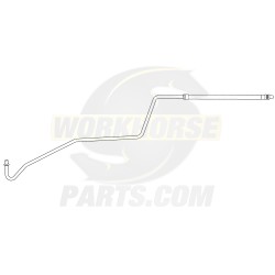 W0009432  -  Hose Asm - Transmission Oil Cooler, Transmission Inlet